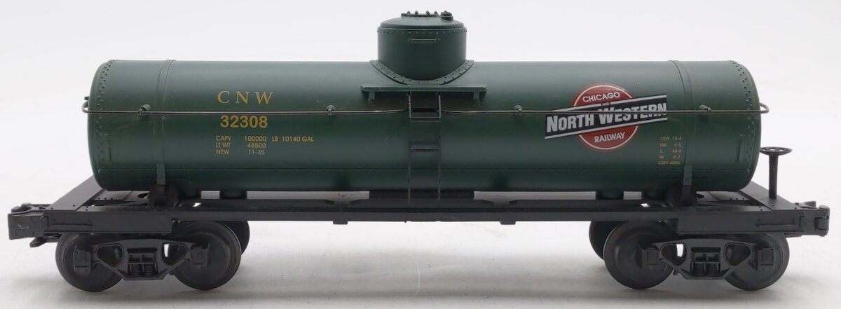 MTH 30-7307 O Gauge Chicago & Northwestern Semi-Scale Tank Car #32308 EX/Box