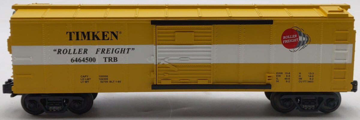 MTH 30-7477 O Gauge Timken Single Door Boxcar #6464-500 LN/Box