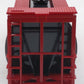 MTH 30-75725 O Gauge Santa Fe 4-Bay Cylindrical Hopper #102008 EX/Box
