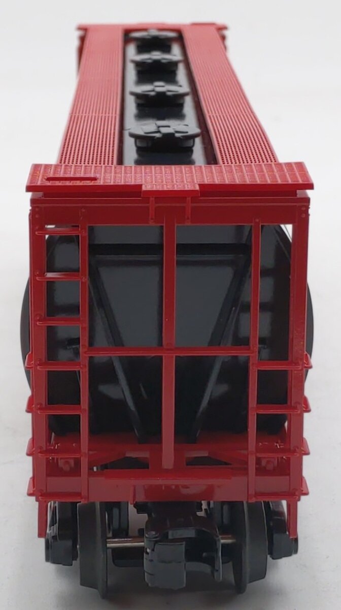 MTH 30-75725 O Gauge Santa Fe 4-Bay Cylindrical Hopper #102008 EX/Box