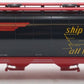 MTH 30-75725 O Gauge Santa Fe 4-Bay Cylindrical Hopper #102008 EX/Box