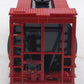 MTH 30-75725 O Gauge Santa Fe 4-Bay Cylindrical Hopper #102008 EX/Box