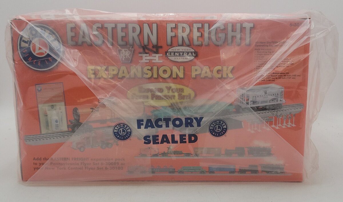 Lionel 6-30112 O Gauge Eastern Freight Expansion Pack MT/Box