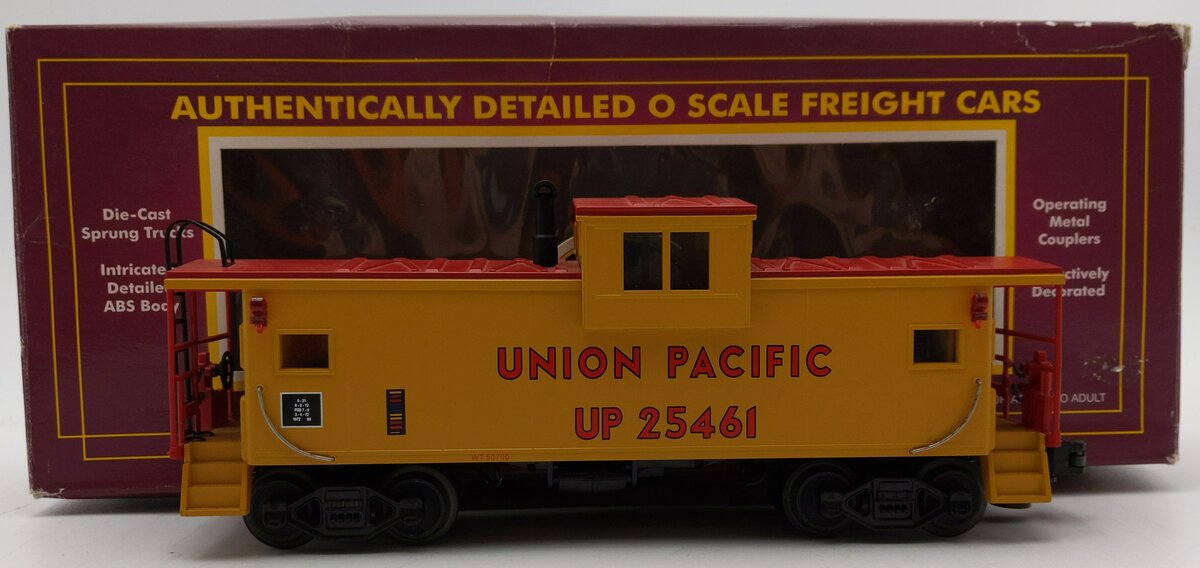 MTH 20-91013 O Gauge Union Pacific Extended Vision Caboose #25461 VG/Box