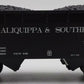 MTH 20-97525 O Aliquippa & Southern 2-Bay Offset Hopper w/ Coal Load #17653 LN/Box