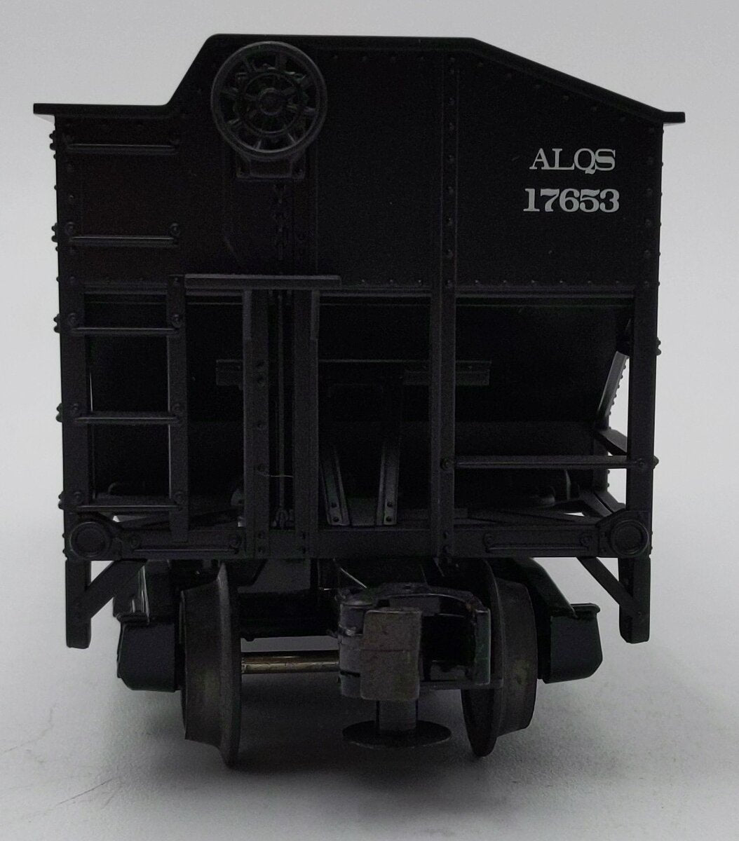 MTH 20-97525 O Aliquippa & Southern 2-Bay Offset Hopper w/ Coal Load #17653 LN/Box