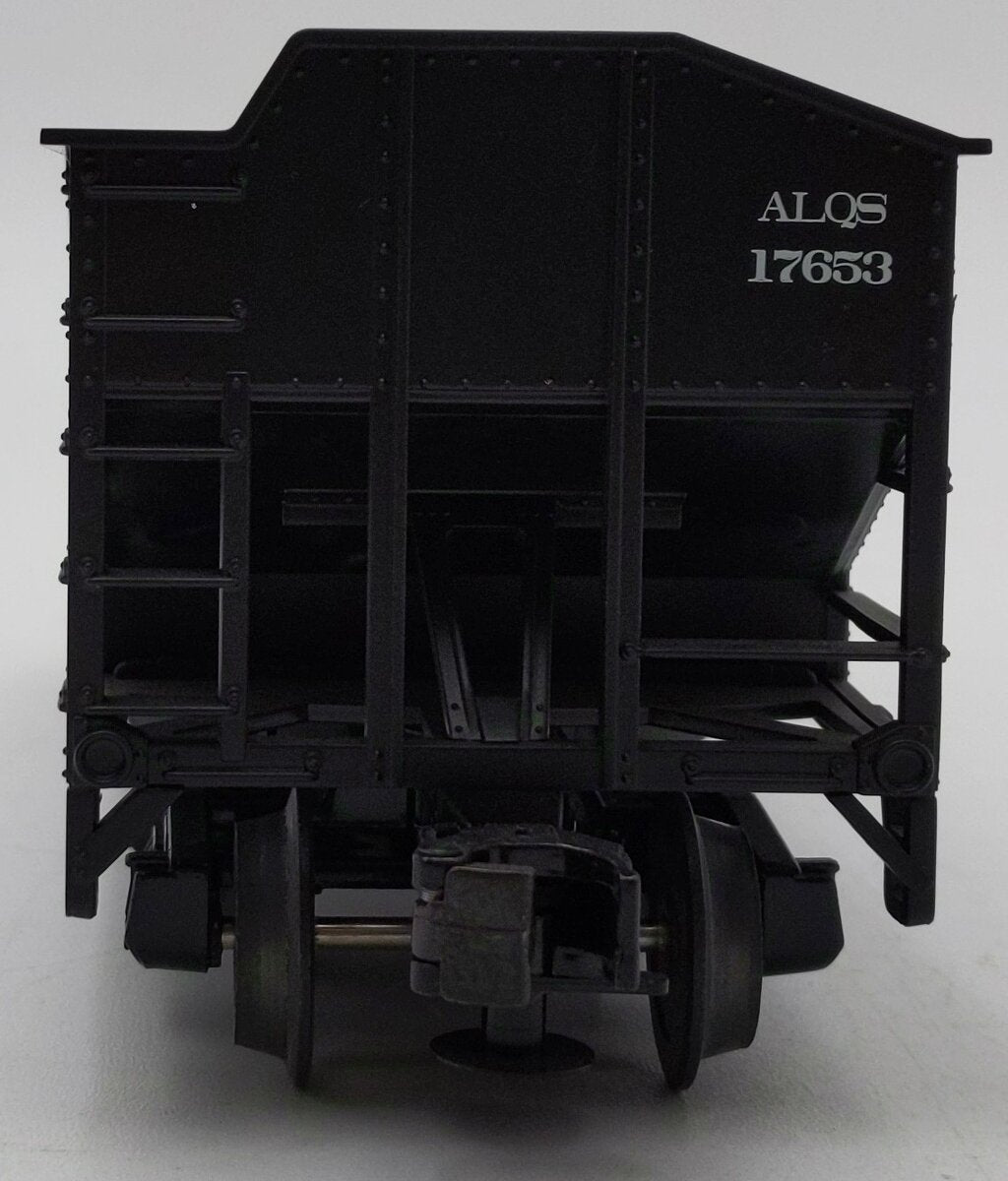 MTH 20-97525 O Aliquippa & Southern 2-Bay Offset Hopper w/ Coal Load #17653 LN/Box