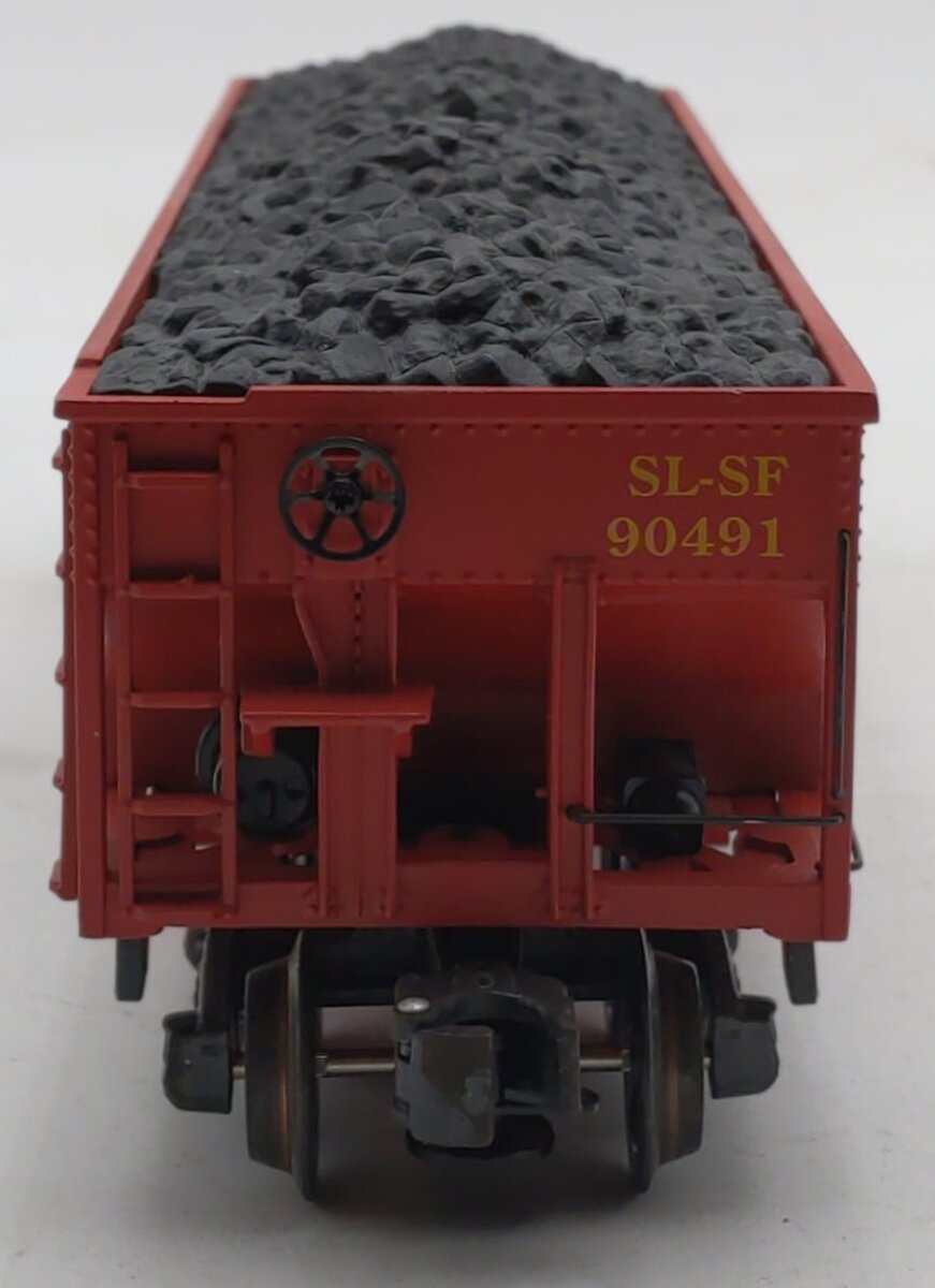 K-Line K623-2051 O Gauge Frisco Diecast 4-Bay Hopper W/ Coal Load #90491 EX/Box
