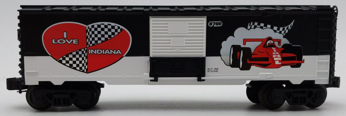 Lionel 6-19952 O Gauge I Love Indiana Boxcar #9700 LN/Box