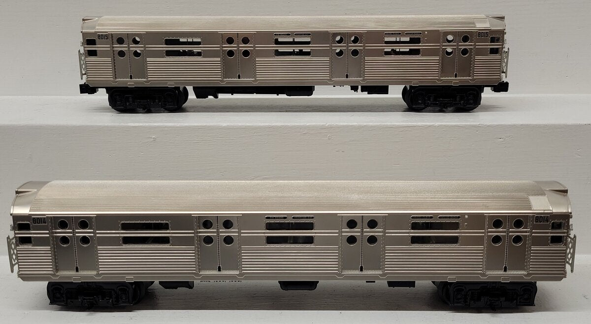 MTH 20-2933-3 O MTA Non-Powered R-11 Subway Set Add-On (Set of 2) LN/Box