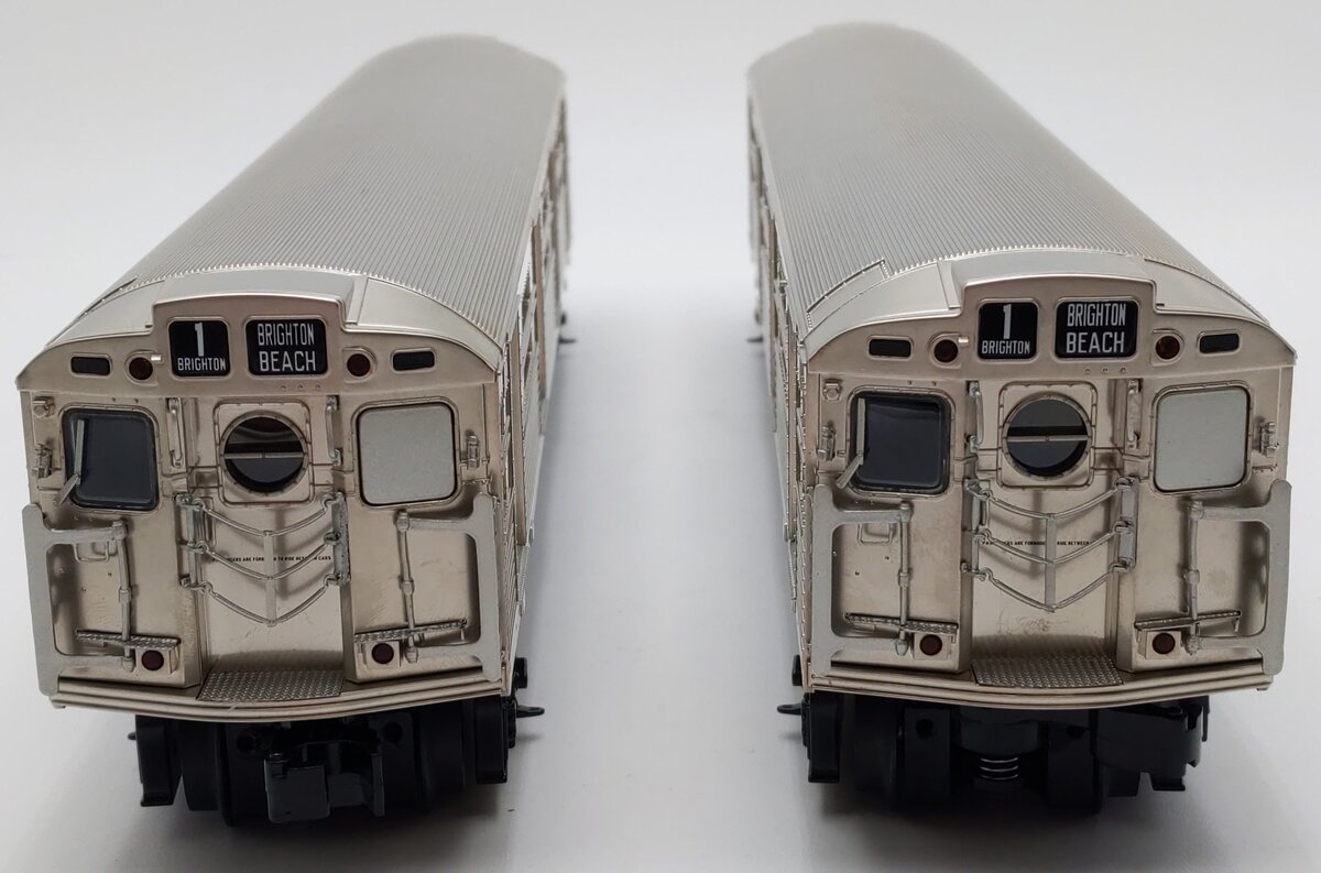 MTH 20-2933-3 O MTA Non-Powered R-11 Subway Set Add-On (Set of 2) LN/Box
