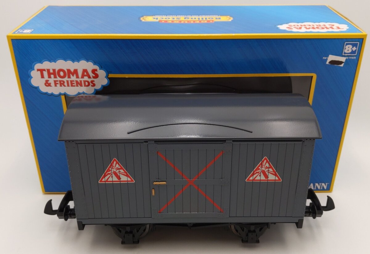 Bachmann 98017 G Scale Thomas & Friends Box Van Explosives EX/Box
