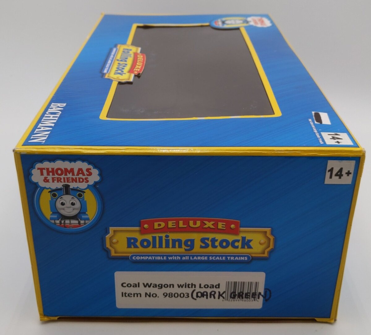 Bachmann 98003 G Gauge Thomas & Friends Coal Wagon with Load (Metal Wheels) EX/Box