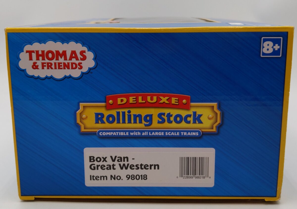 Bachmann 98018 G Scale Thomas & Friends Great Western Box Van #134040 LN/Box