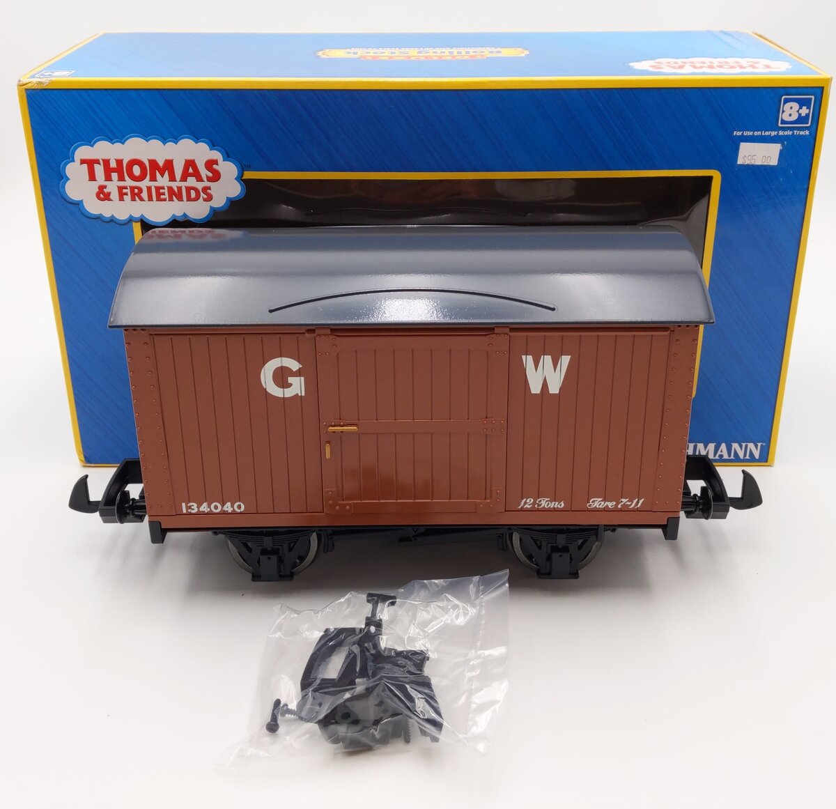 Bachmann 98018 G Scale Thomas & Friends Great Western Box Van #134040 LN/Box