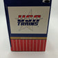 USA Trains R19043B G Burlington Simulated Steel Box Car (Black/Silver) #30707 EX/Box