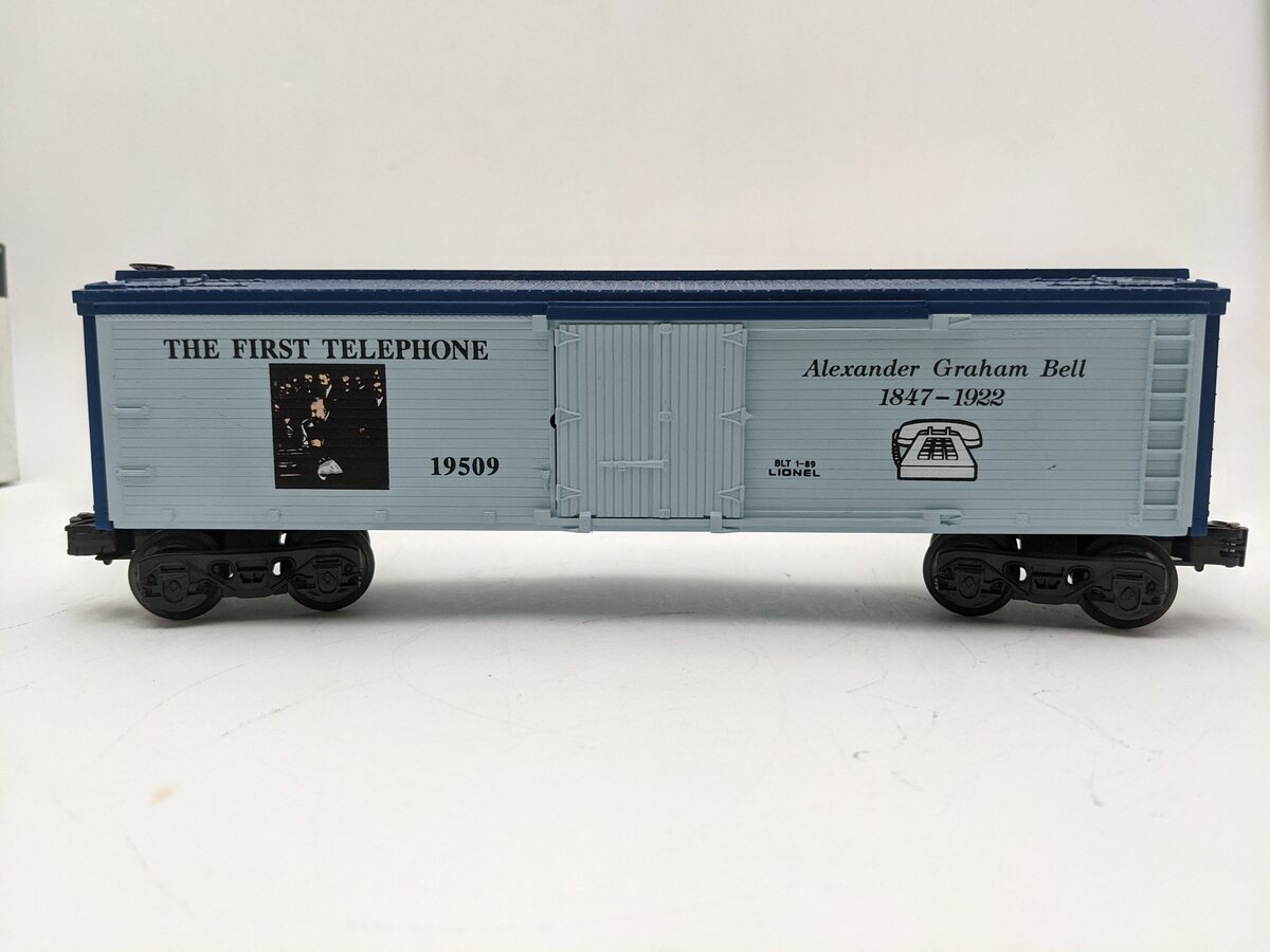 Lionel 6-19509 O Gauge Alexander Graham Bell Reefer EX/Box