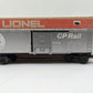 Lionel 6-9730 O Gauge CP Rail Boxcar - White Letter Version EX/Box