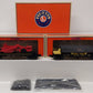 Lionel 6-30136 O Thunder Valley Flat with Scraper and Ore Dump Car (Set of 2) LN/Box