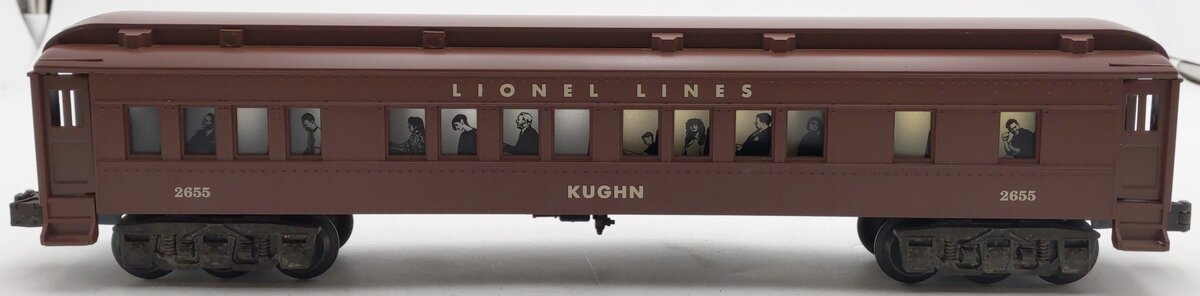 Lionel 6-29139 O Gauge Lionel Line "Kughn" Madison Passenger Car #2655 EX