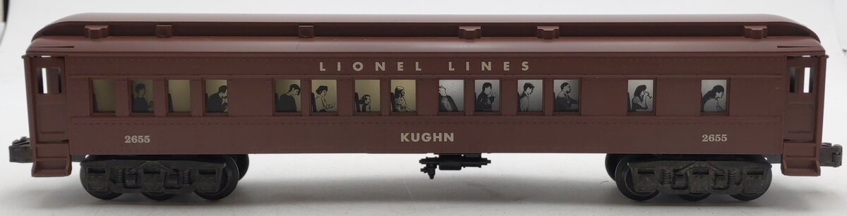 Lionel 6-29139 O Gauge Lionel Line "Kughn" Madison Passenger Car #2655 EX