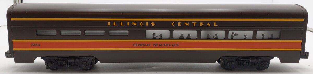Lionel 6-7224 O Gauge Illinois Central "General Beauregard" Dining Car #7224 EX/Box
