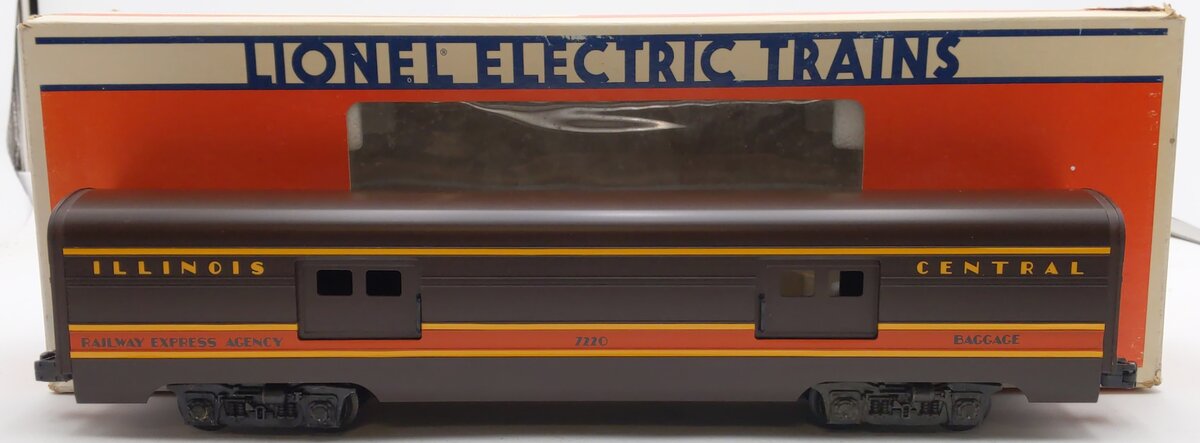 Lionel 6-7220 O Gauge Illinois Central Baggage Car #7220 EX/Box