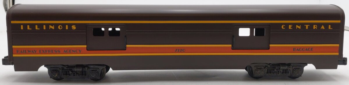 Lionel 6-7220 O Gauge Illinois Central Baggage Car #7220 EX/Box