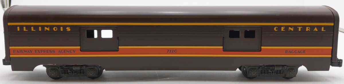 Lionel 6-7220 O Gauge Illinois Central Baggage Car #7220 EX/Box