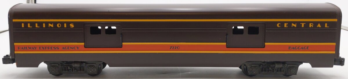 Lionel 6-7220 O Gauge Illinois Central Baggage Car #7220 EX/Box