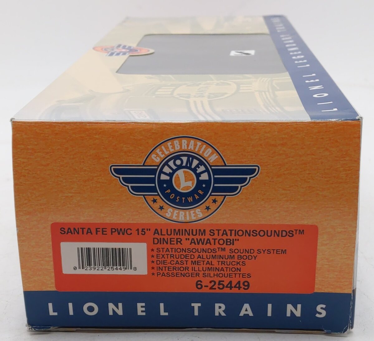 Lionel 6-25449 O Gauge Santa Fe Super Chief 
