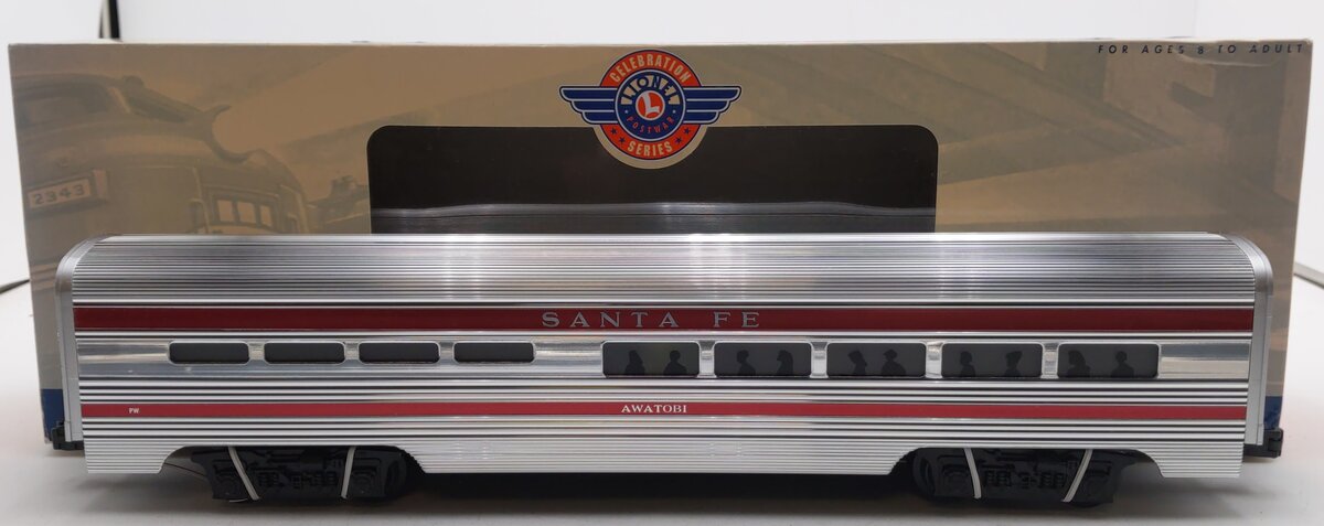 Lionel 6-25449 O Gauge Santa Fe Super Chief "Awatobi" Stationsounds Diner Car EX/Box