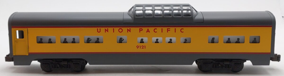 Lionel 6-19121 O Gauge Union Pacific Aluminum Vista Dome Passenger Car EX/Box