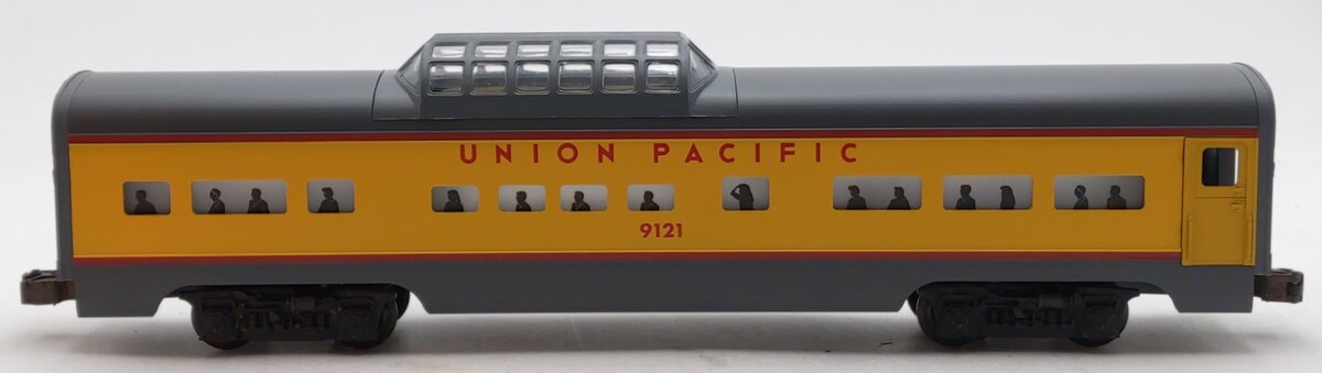 Lionel 6-19121 O Gauge Union Pacific Aluminum Vista Dome Passenger Car EX/Box