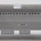 Lionel 6-25178 O California Zephyr Streamliner Passenger Car w/Train Sounds EX/Box