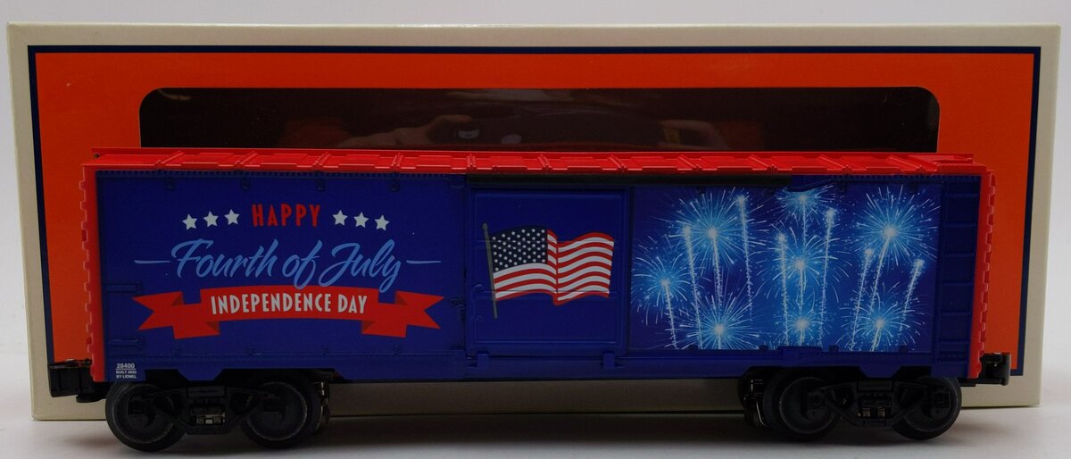 Lionel 2228400 O Fourth of July Illuminated Car with Sound