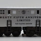 TCA O Gauge 25th Anniversary Electric Locomotive 1954-1979 EX/Box