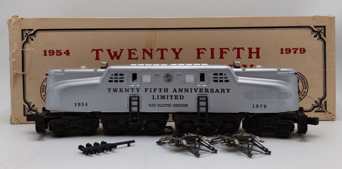 TCA O Gauge 25th Anniversary Electric Locomotive 1954-1979 EX/Box