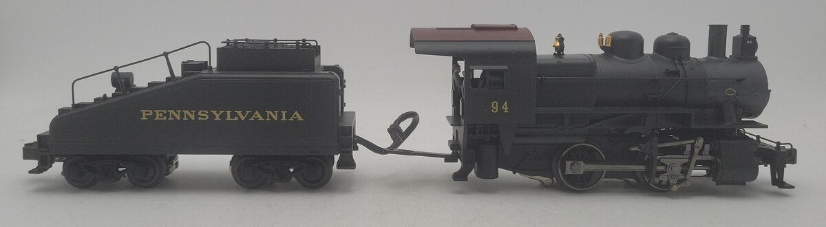 K-Line K3180-0094W O Gauge Pennsylvania RR A5 Steam Locomotive & Tender #94 EX/Box