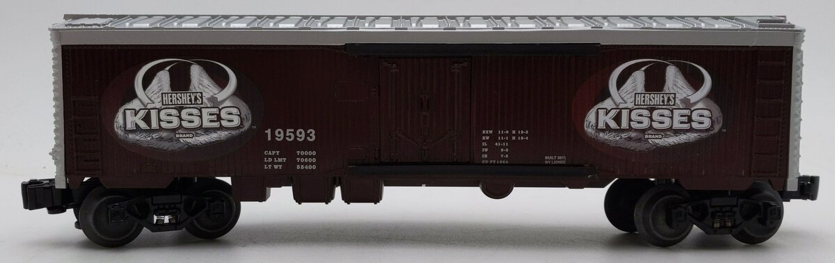 Lionel 6-19593 O Gauge Hershey's Kisses Wood Reefer EX/Box