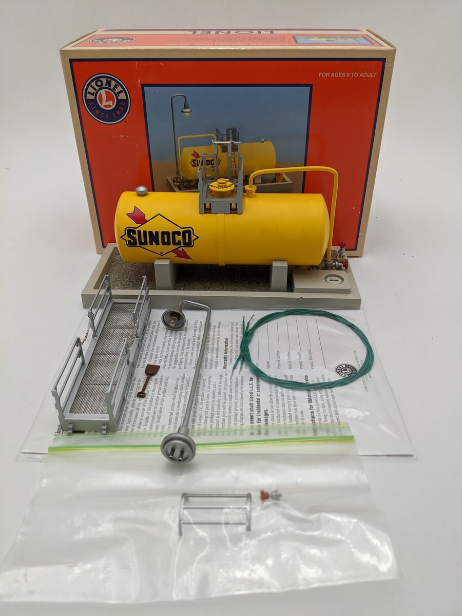 Lionel 6-14225 O Gauge Sunoco Industrial Tank VG/Box