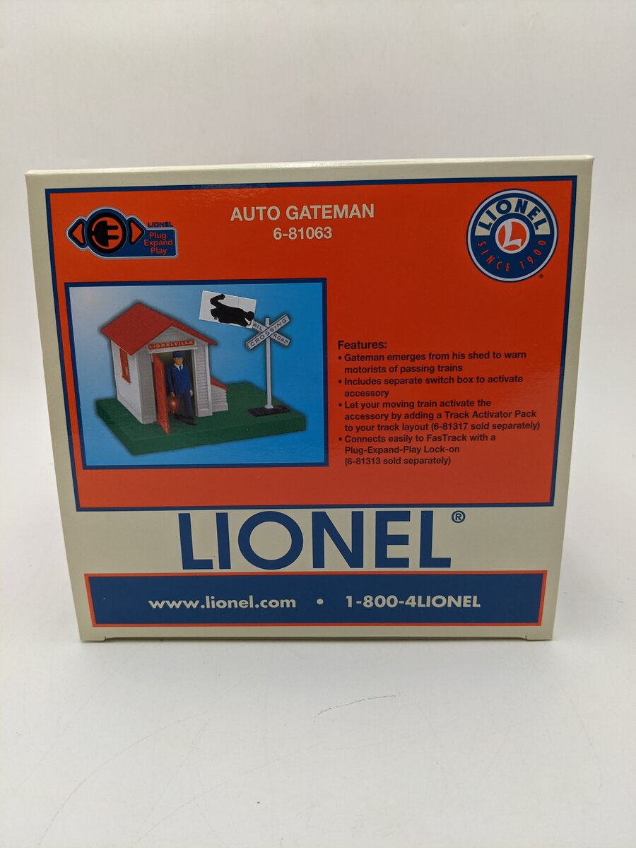 Lionel 6-81063 O Assembled Classic Automatic Gateman EX/Box