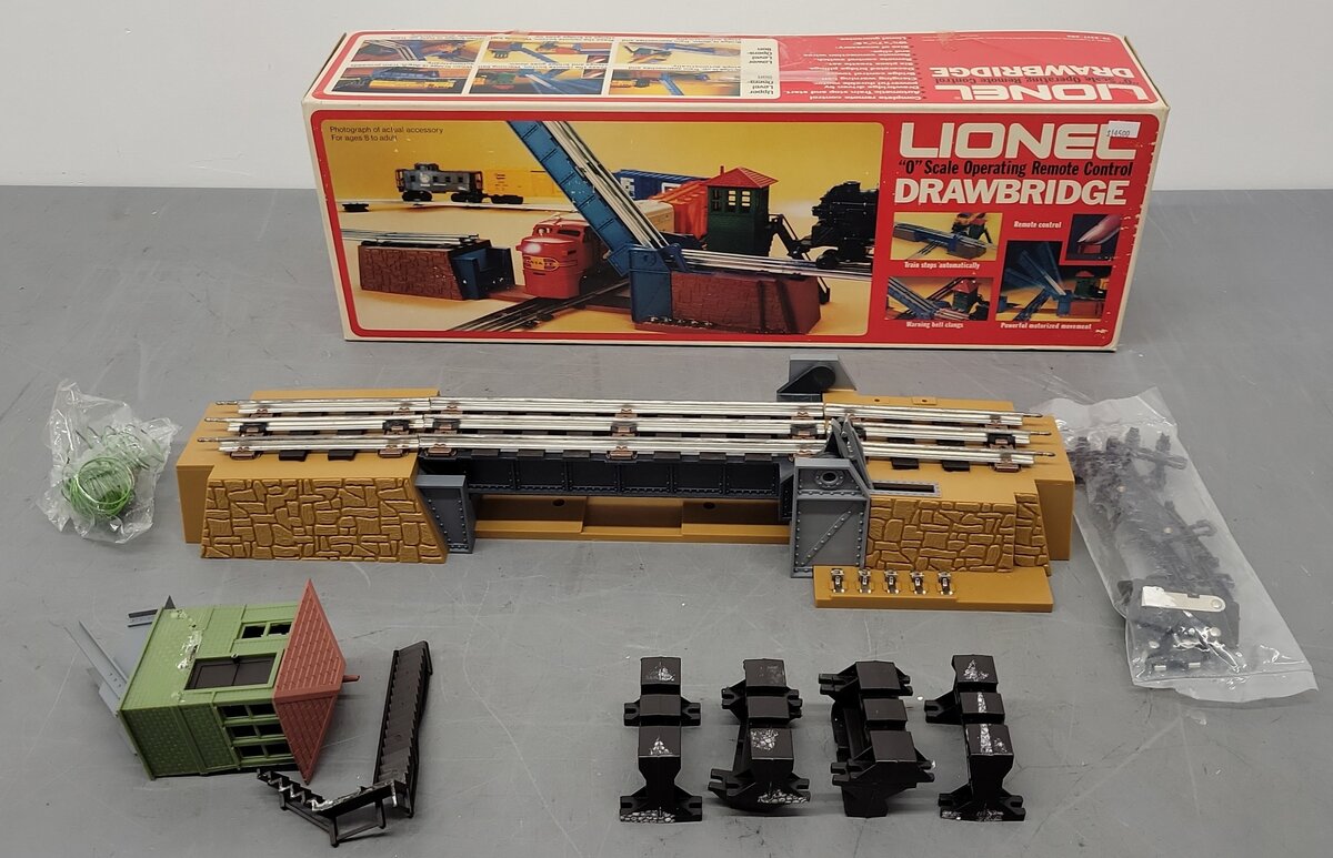 Lionel 6-2317 O Operating Drawbridge EX/Box