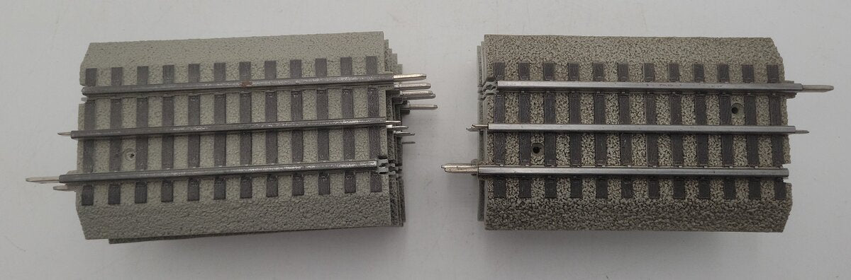 Lionel 6-12024 O Gauge FasTrack 5" Straight Track Section (10) VG