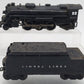 Lionel 2026 Vintage O 2-6-4 Diecast Steam Locomotive & 6466WX Tender VG