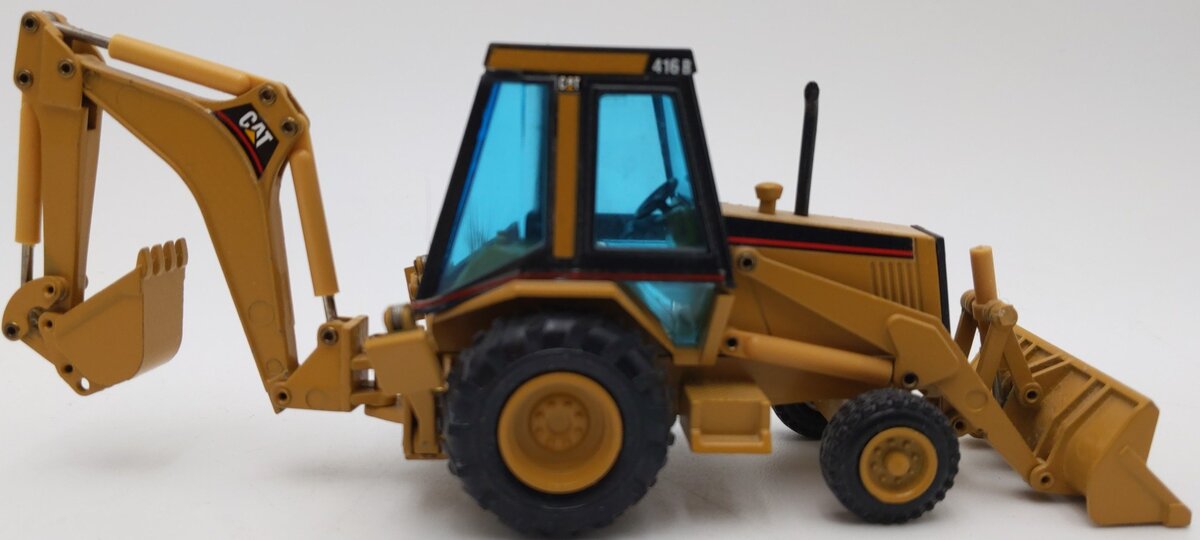NZG 2851 1:50 Scale Diecast Caterpillar 416B Backhoe Loader EX/Box