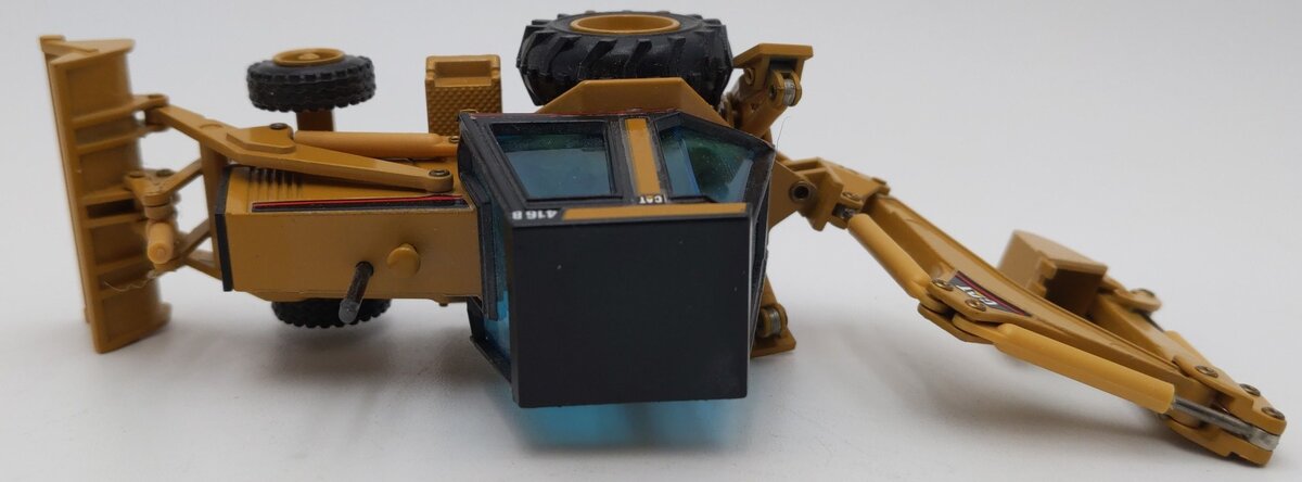 NZG 2851 1:50 Scale Diecast Caterpillar 416B Backhoe Loader EX/Box