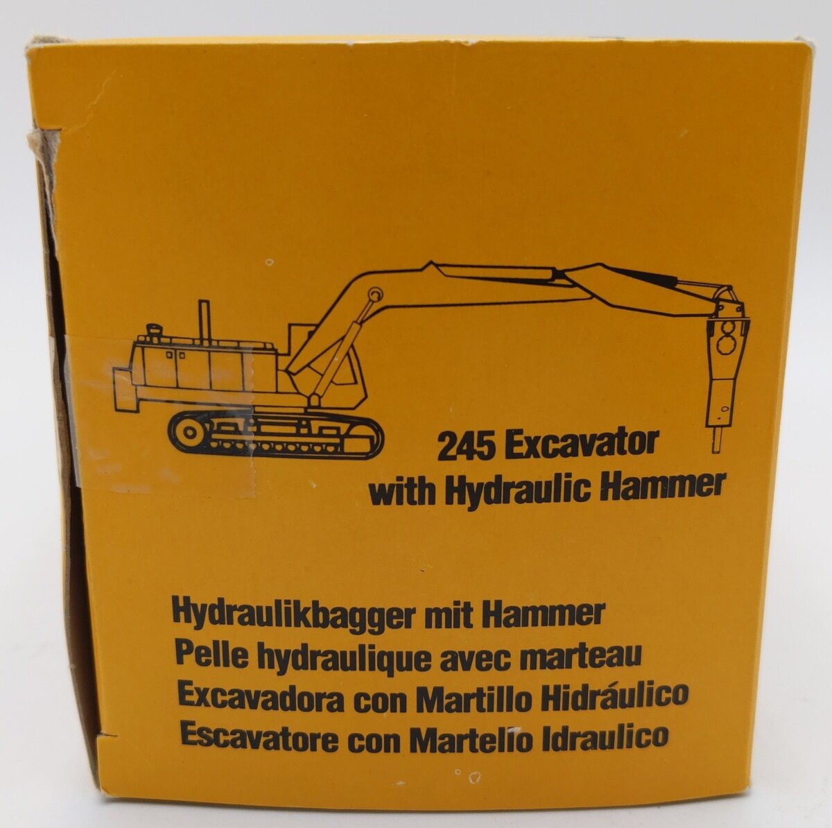 NZG 377 1:50 Scale Caterpillar 245 Excavator w/ Hydraulic Hammer EX/Box