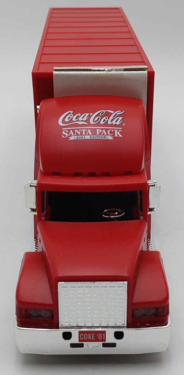 Coca-Cola 10228 1:43 2001 Holiday Dual Classic Carrier w/'55 & '57 Thunderbirds EX/Box