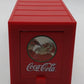 Coca-Cola 10228 1:43 2001 Holiday Dual Classic Carrier w/'55 & '57 Thunderbirds EX/Box